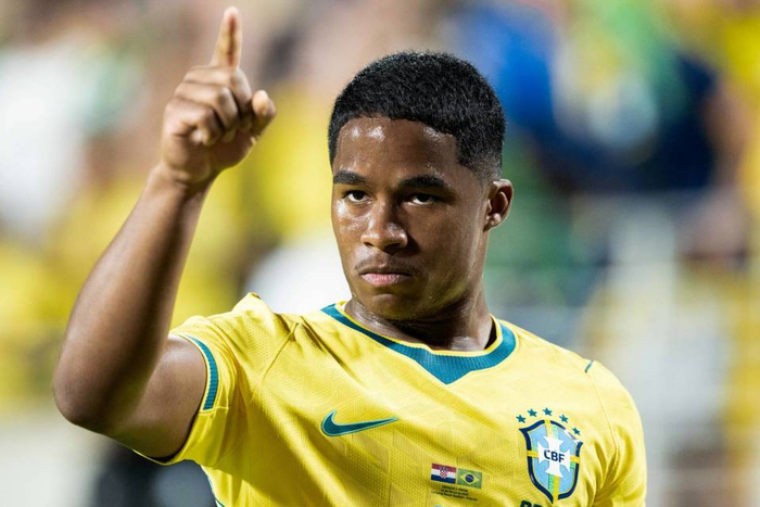 恩德里克15分钟逆转巴西队